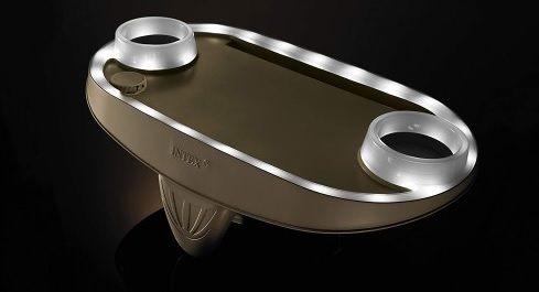 Tacka uchwyt na tablet i napoje z podświetleniem LED do basenu 28520 Intex na Arena.pl