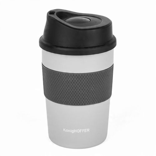 KUBEK TERMICZNY do KAWY Herbaty na WYNOS Biały Konighoffer Elliot 330 ml na Arena.pl