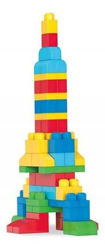 MEGA BLOKS Duża torba 80 elementów Niebieska na Arena.pl