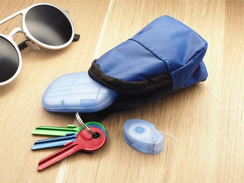 Brelok-plecak 143412004 Granatowy na Arena.pl