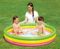 tęczowy basen dmuchany 152 x 30 cm bestway 51103