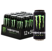 Monster Energy Gazowany napój energetyzujący 500 ml x 12 sztuk