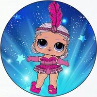 Opłatek na tort LOL Lalki Suprise Postacie