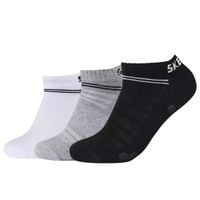 Skechers skarpety UNISEX MESH VENTILATION SNEAKER 3-pak SK43022 9996 BLACK/GREY/MIX 35-38