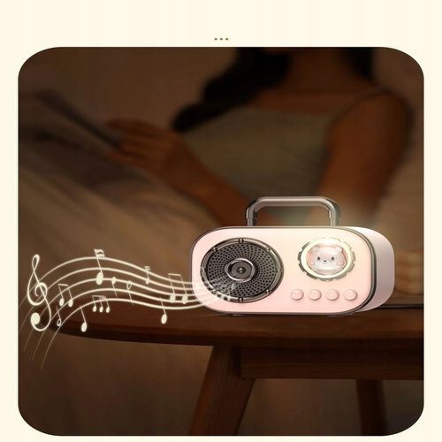 Bezprzewodowy Zestaw do Karaoke dla Dzieci Głośnik Bluetooth + 2 Mikrofony na Arena.pl