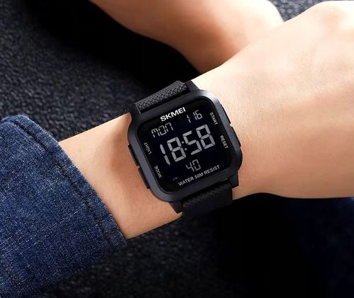 Zegarek męski SKMEI elektroniczny czytelna tarcza wiele funkcji na Arena.pl