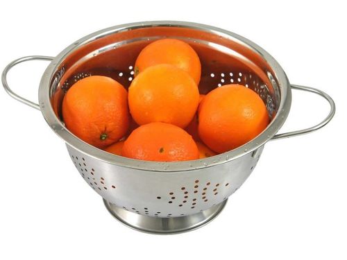 stalowy durszlak głęboki 24cm kinghoff kh-1237 na Arena.pl