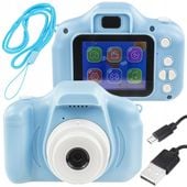APARAT CYFROWY FOTOGRAFICZNY 12MPX ZABAWKA DLA DZIECI KAMERA + 4 GRY