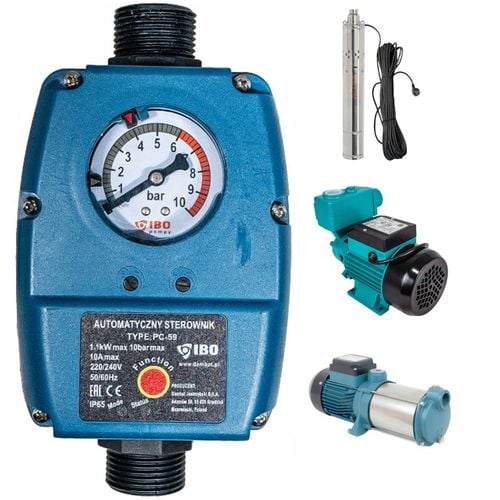 WŁĄCZNIK WYŁĄCZNIK CIŚNIENIOWY STEROWNIK AUTOMATYCZNY SUCHOBIEG PC-59 POMPY na Arena.pl
