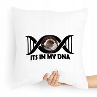 Prezent Poduszka Dla Baristy Its In My Dna Z Nadrukiem Ze Zdjęciem