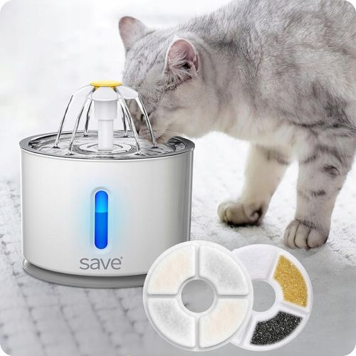 FONTANNA POIDEŁKO DLA KOTA PSA MISKA AUTOMATYCZNE POIDŁO + FILTR CICHA na Arena.pl