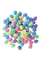 JAJKA STYROPIANOWE NAKRAPIANE 1,8 CM 80 SZT DPWL-052 MULTIKOLOR