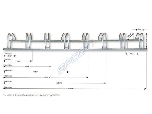 Stojak na rowery ECHO-5 na Arena.pl