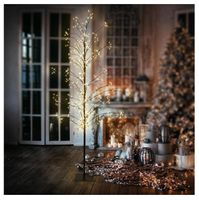 Drzewko Świąteczne LED dekoracyjne święta Boże Narodzenie ozdoby 180 cm