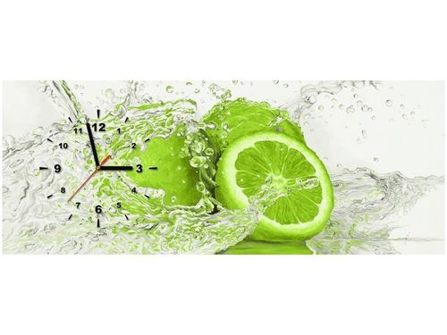 100X40CM ZEGAR LIMONKA WODZIE OBRAZ DRUK na Arena.pl