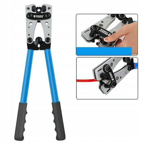 ZACISKARKA DO KABLI KOŃCÓWEK PRZEWODÓW PRASKA DO KONEKTORÓW 390 mm na Arena.pl