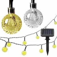 GIRLANDA SOLARNA OGRODOWA KULKI 40 LED