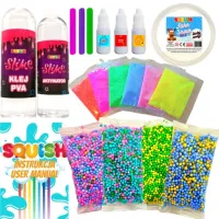 ZESTAW SLIME COLORFUL DO ROBIENIA GLUTÓW