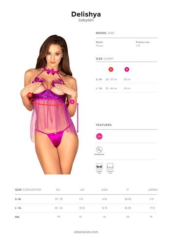 Babydoll i Stringi - Obsessive Delishya S/M na Arena.pl