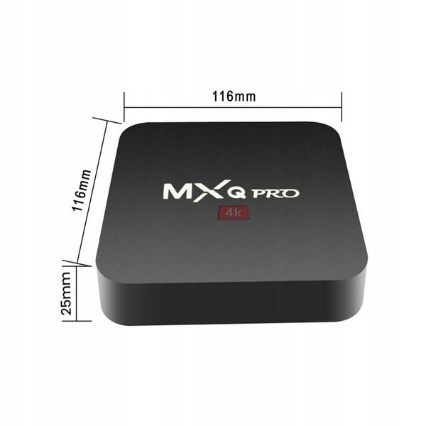 SMART TV BOX 8GB MXQ PRO 4K DEKODER Android 11.1 WIFI MULTIMEDIA + zdjęcie 7