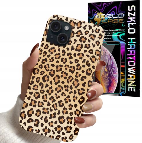 ETUI CASE DO IPHONE 13 - PANTERKA WZORKI MODNE WZORY DLA KOBIET + SZKŁO na Arena.pl