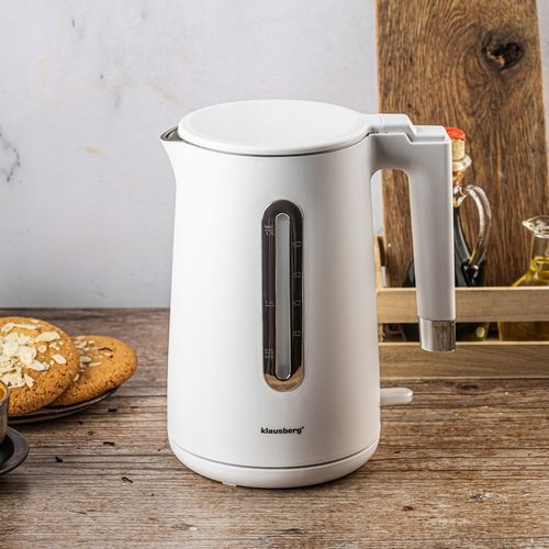 Czajnik elektryczny Klausberg KB-7890 1.7L stal 304 biały filtr 2200W na Arena.pl