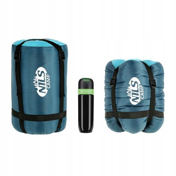 Ciepły turystyczny śpiwór pod namiot campingowy 220 x 80cm Nils Camp NC2012 zdjęcie 15