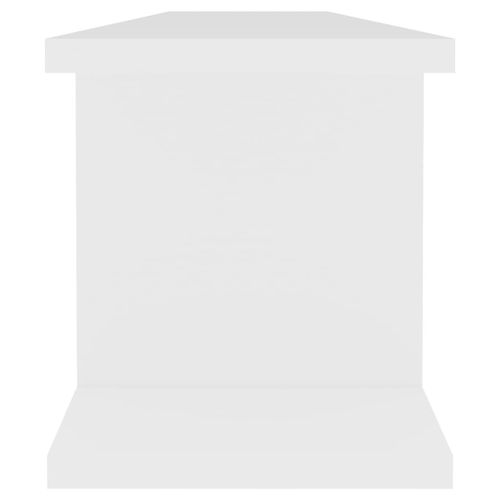 Półki ścienne 2 szt. białe 90x18x20cm VidaXL na Arena.pl