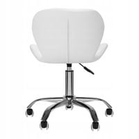 Taboret kosmetyczny Activeshop QS-06 biały