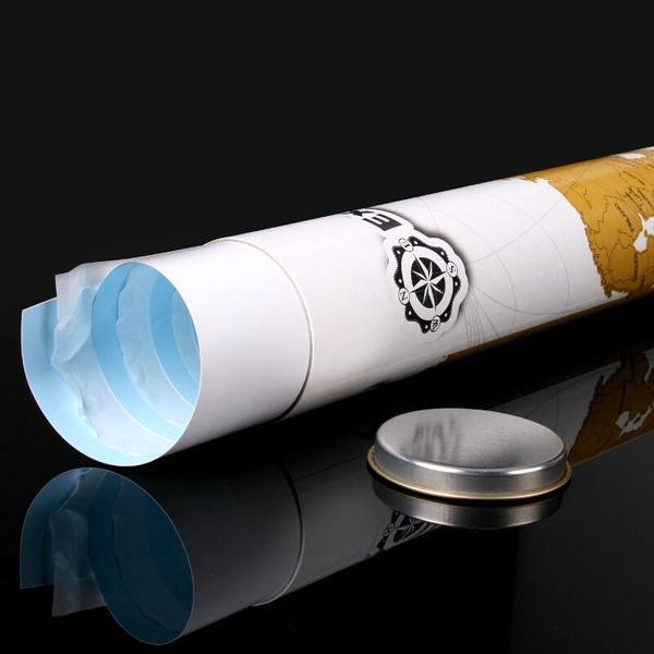 Mapa Odkrywcy - Świat (EN) - ulepszona zdrapka zdjęcie 13