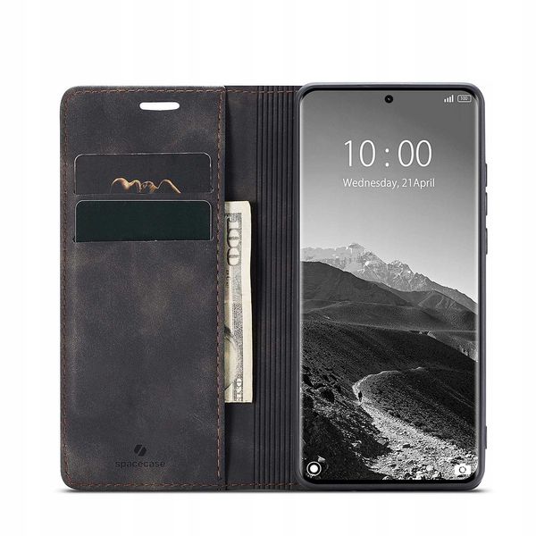 Spacecase Wallet Poco X7/Redmi Note 14 Pro/14 Pro+ 5G Black zdjęcie 9