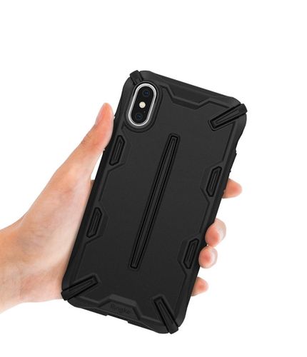 Etui Ringke Dual-X do iPhone XS Max czarne na Arena.pl
