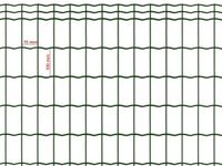 SIATKA ogrodzeniowa ZGRZEWANA 100x75mm/0,60m - kolor CZARNY - rolka 10 m