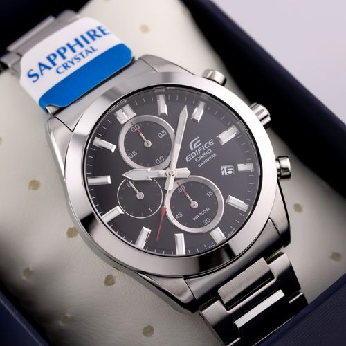 Zegarek Męski Casio EDIFICE Chronograph EFB-710D-1A + BOX na Arena.pl