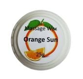Wosk do masażu SŁONECZNA POMARAŃCZA 25g