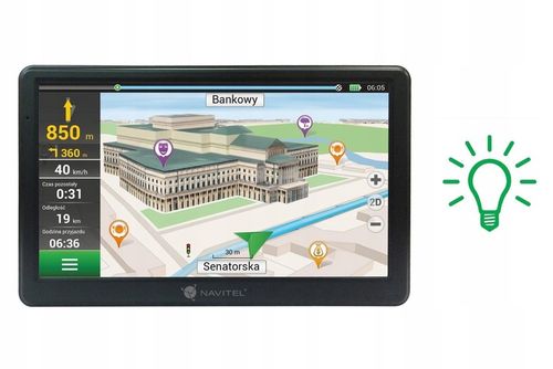 NAWIGACJA SAMOCHODOWA GPS Navitel E700 7" MAPA EUROPA 47 KRAJÓW 7 CALI na Arena.pl