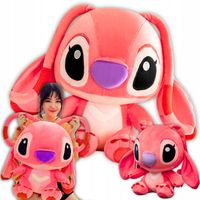 Maskotka Stich Różowy Duży XXL 50cm Milutki Pluszak Dla Dzieci