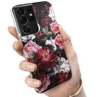 Etui do Samsung S21 ULTRA case guma wzory silikon