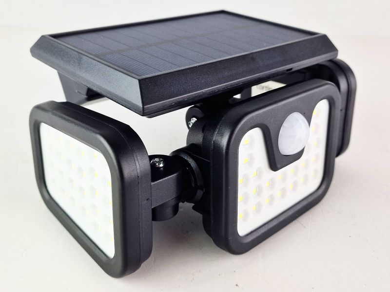 Lampka solarna LED COB czujnik ruchu zmierzchu zdjęcie 5