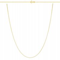Złoty łańcuszek pełny Rolo 42 cm złoto pr. 333