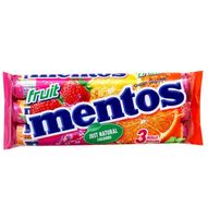 mentos frucht kaubonbon cukierki do żucia owocowe 3x38 g