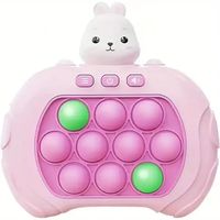 GRA POP IT ELEKTRYCZNA ANTYSRESOWA ZRĘCZNOŚCIOWA ZABAWKA SENSORYCZNA PINK