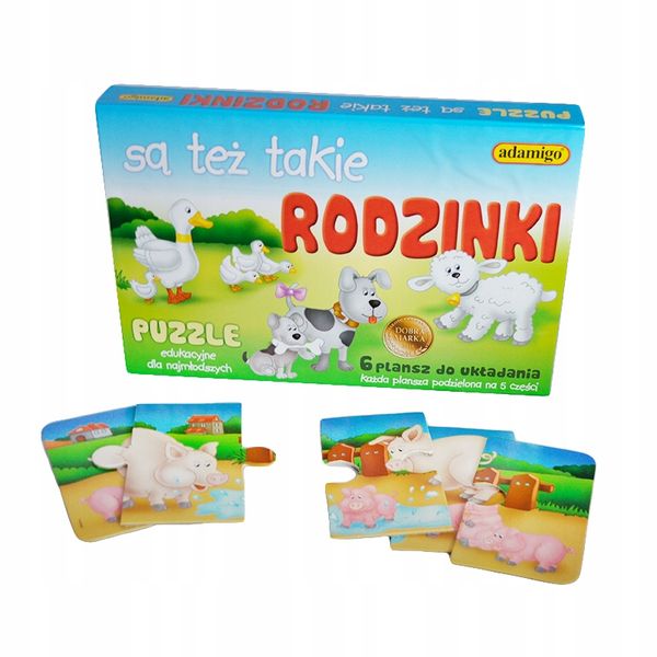 Sa tez takie rodzinki - puzzle 04997 zdjęcie 5