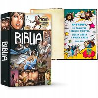 Biblia Komiks z dedykacją - rysownik Marvela - I Komunia Święta