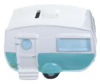 Ceramiczna Skarbonka Przyczepa Kempingowa - Prezent dla Podróżnika