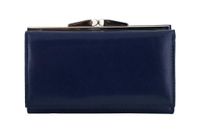 Portfel damski skórzany - Barberini's - Granatowy