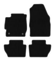 Dywaniki samochodowe welurowe BASIC do: Ford Ka+ (2014-, hatchback) czarne