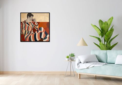 Plakat 80x80cm Przerwa Aby Odetchnąć na Arena.pl