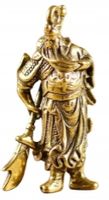 Wisior Figurka Brelok Chiński LILIEN GUAN Gong GUAN YU Wojownik i Bóg Dao