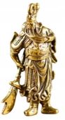 Wisior Figurka Brelok Chiński LILIEN GUAN Gong GUAN YU Wojownik i Bóg Dao